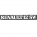 Arka yazı ( RENAULT 12 SW)