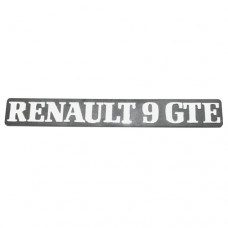 Arka yazı (RENAULT 9 GTE )