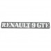 Arka yazı (RENAULT 9 GTE )